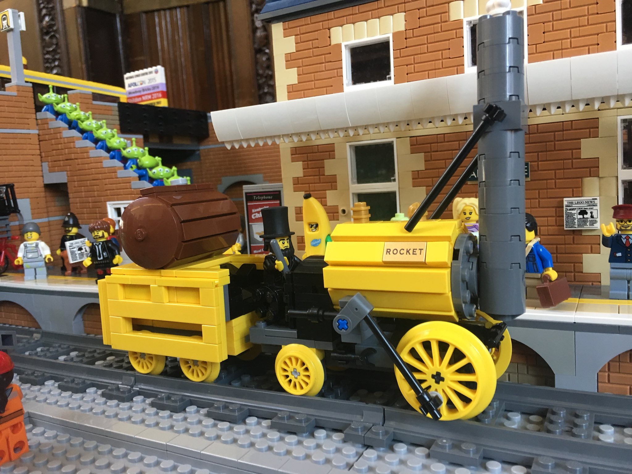 lego stephenson's rocket