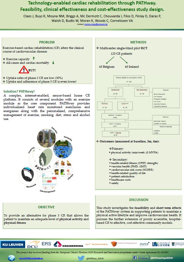 CVEP Leuven (@cvepleuven) on Twitter photo Yesterday, <a href="/jomme_claes/">Jomme Claes</a> briliantly presented the ongoing <a href="/PATHway_H2020/">PATHway H2020</a> trial at the Doc Day 2018 of the Doctoral School Exercise and Physical Activity in Health and Disease of the <a href="/KU_Leuven/">KU Leuven</a>. <a href="/KULeuvenPT/">KU Leuven PhysioTher</a> <a href="/EU_H2020/">Horizon 2020</a> Yesterday, <a href="/jomme_claes/">Jomme Claes</a> briliantly presented the ongoing <a href="/PATHway_H2020/">PATHway H2020</a> trial at the Doc Day 2018 of the Doctoral School Exercise and Physical Activity in Health and Disease of the <a href="/KU_Leuven/">KU Leuven</a>. <a href="/KULeuvenPT/">KU Leuven PhysioTher</a> <a href="/EU_H2020/">Horizon 2020</a>