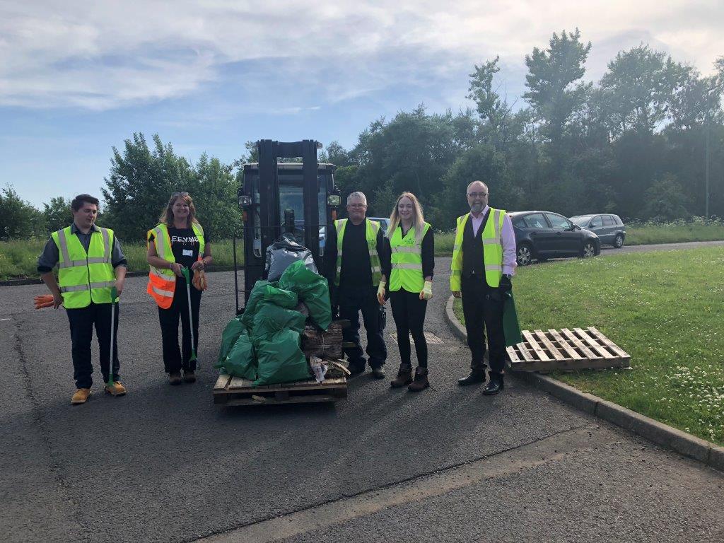 HodgsonSayers's tweet image. The environment is a top priority as we pledge to reduce single use plastics throughout the business. Yesterday on World Environment Day members of the team took part in a litter pick #PledgeLessPlastic