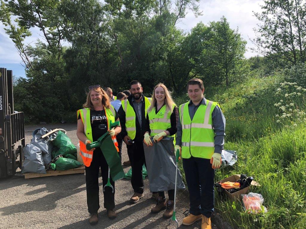 HodgsonSayers's tweet image. The environment is a top priority as we pledge to reduce single use plastics throughout the business. Yesterday on World Environment Day members of the team took part in a litter pick #PledgeLessPlastic
