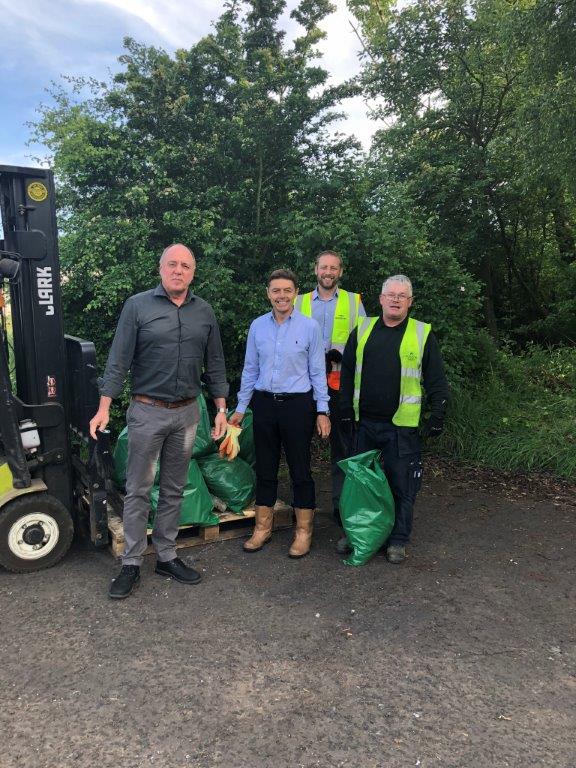 HodgsonSayers's tweet image. The environment is a top priority as we pledge to reduce single use plastics throughout the business. Yesterday on World Environment Day members of the team took part in a litter pick #PledgeLessPlastic