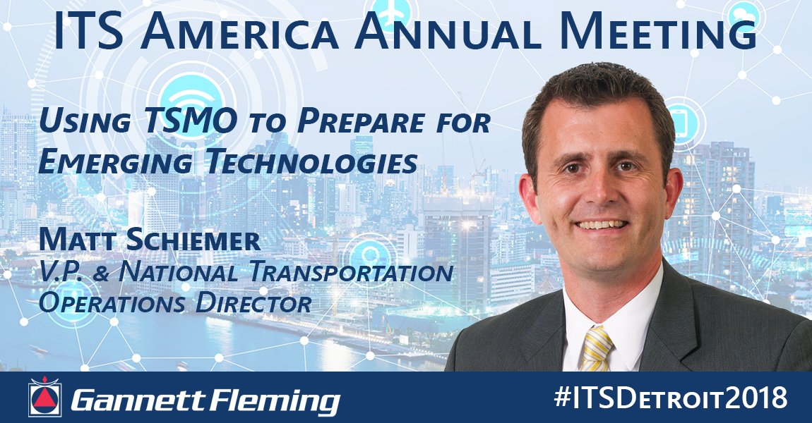 Gannett Fleming (@gannettfleming) on Twitter photo At 10:15am EDT: “Using TSMO to Prepare for Emerging Technologies.” Follow the conversation + pose questions by using #ITSDetroit2018! <a href="/ITS_America/">ITS America</a> <a href="/MattSchiemer/">Matt Schiemer</a> <a href="/T_Kratofil/">Tony Kratofil</a> <a href="/PennDOTNews/">PA Department of Transportation</a> @MDOTNews <a href="/myTDOT/">myTDOT</a> <a href="/MichiganDOT/">Michigan DOT</a> <a href="/ArizonaDOT/">Arizona DOT</a> <a href="/USDOTFHWA/">Federal Highway Admn</a> <a href="/MDSHA/">MD State Highway Adm</a> <a href="/NOCoEOps/">NOCoE</a> @cobocenter At 10:15am EDT: “Using TSMO to Prepare for Emerging Technologies.” Follow the conversation + pose questions by using #ITSDetroit2018! <a href="/ITS_America/">ITS America</a> <a href="/MattSchiemer/">Matt Schiemer</a> <a href="/T_Kratofil/">Tony Kratofil</a> <a href="/PennDOTNews/">PA Department of Transportation</a> @MDOTNews <a href="/myTDOT/">myTDOT</a> <a href="/MichiganDOT/">Michigan DOT</a> <a href="/ArizonaDOT/">Arizona DOT</a> <a href="/USDOTFHWA/">Federal Highway Admn</a> <a href="/MDSHA/">MD State Highway Adm</a> <a href="/NOCoEOps/">NOCoE</a> @cobocenter