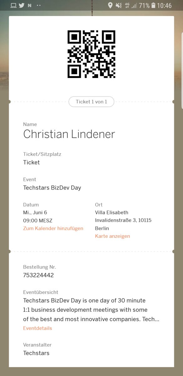 WayraGermany's tweet photo. Pitch your business at the #BizDevDay @techstars is organising today in Berlin. Meet our CEO @Migarrote &amp; talk about our CROSS-INDUSTRIAL PROGRAM with #FLUXUNIT &amp; @OsramDE. The direct way: https://t.co/SfD4moxqRM. #focuselaepconnect @OpenFuture_ @telefonica_de @Wayra https://t.co/euhhCRSD4Z