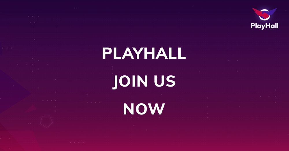 At PlayHall we value the skills, respect the players and provide fair rewards. Try our games (which we plan to have 200 of), feel the rush, experience ups and downs but ultimately succeed. This is what PlayHall is all about - join us and feel the difference