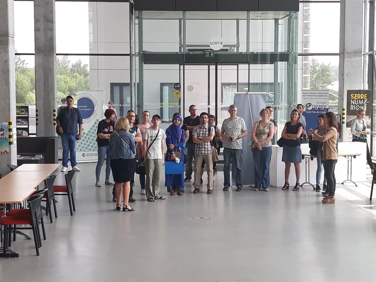 serrenumerique's tweet image. 🔴🎮La #DigitWeek c'est reparti ! 
#portesouvertes et visites guidées de la @serrenumerique ! 👍