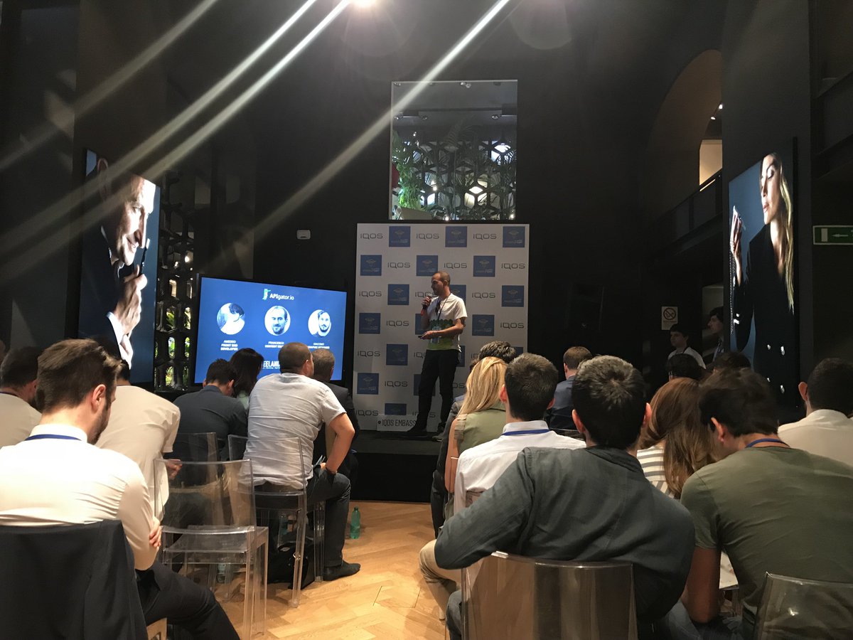 APIgator's tweet image. @APIgator has been presented during @MYllenniumAward 2018 in Roma
#APIgator #API #microservices #REST #freelands #bologna #startup #investros #innovation