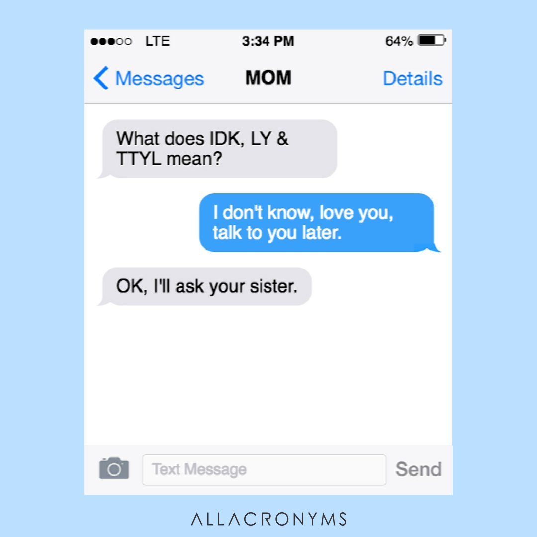 All Acronyms on X: LOL😂 Have you ever had similar situations? ______  #acronym #abbreviation #acronyms #acronymsfordays #acronymsfotlife  #abbreviations #abbreviationsfordays #dictionary #lol #funny #jokes  #misunderstanding #chat #textmessage #internet