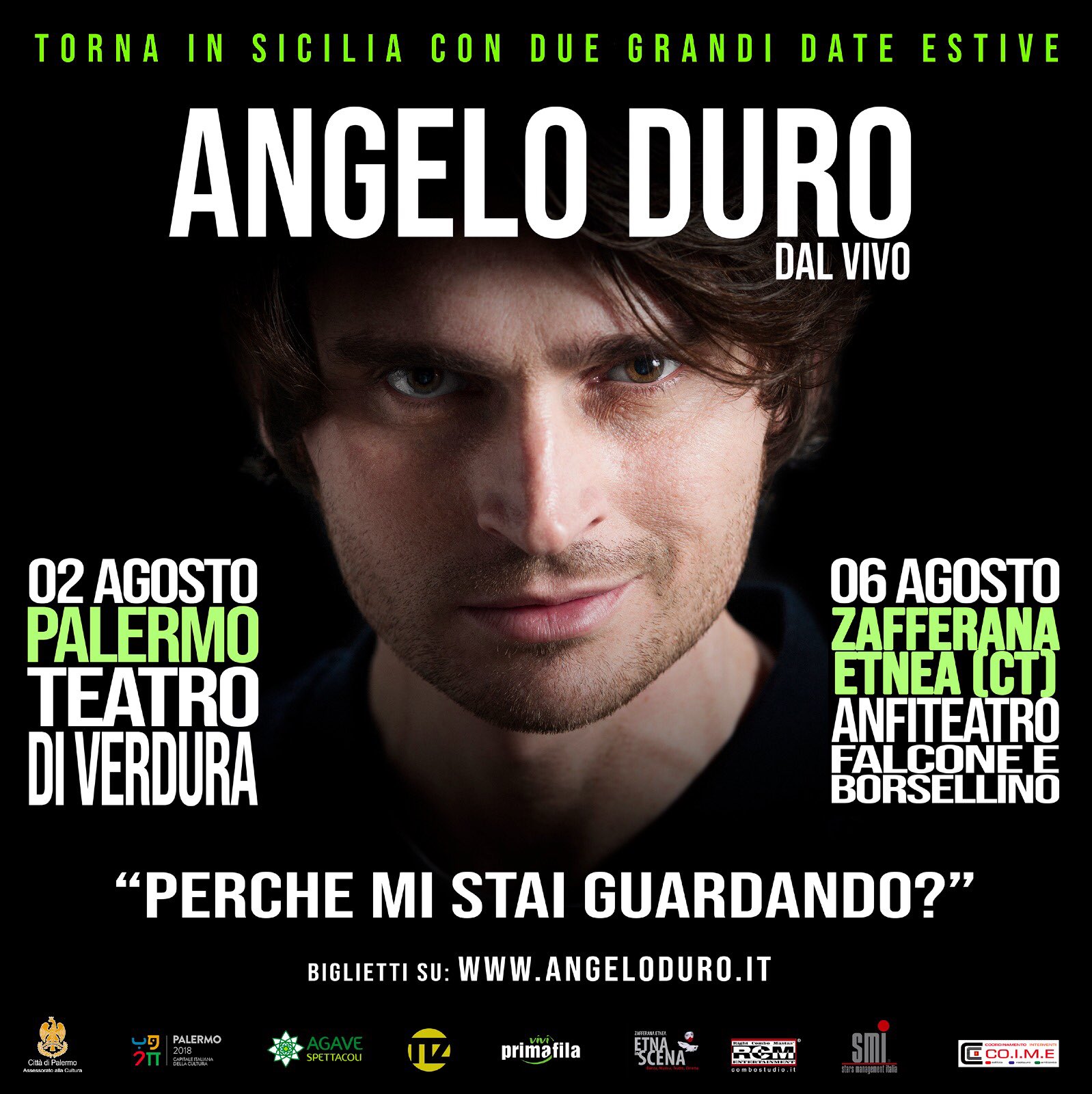Angelo Duro on Twitter &quot;SICILIA Ecco le due nuove date, tornerò in