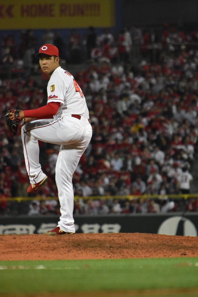 ichico_30's tweet photo. 藤井くん！！！初勝利、おめでとう！！！
マウンド上の度胸満点の膨れっ面が撮っていて一番惹かれるところです✨ 
#藤井皓哉 https://t.co/CJdmhAu6HQ