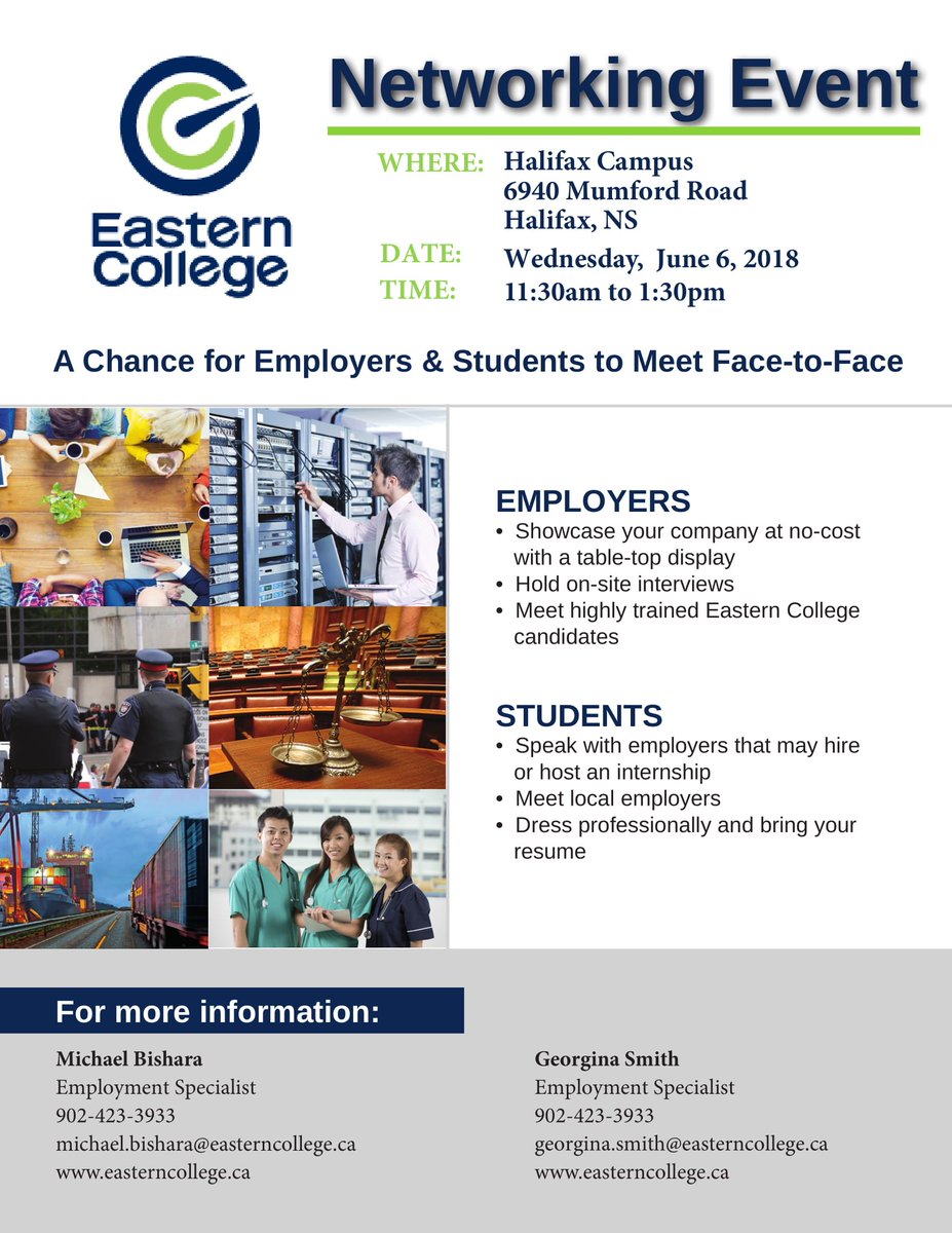 Come see us <a href="/easterncollege/">Eastern College</a> today from 11:30-1:30!