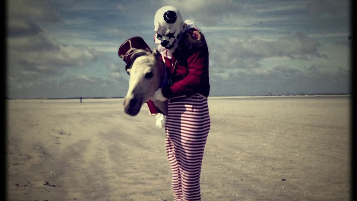 Talking of unsettling things... Now time for some ‘uneasy listening’ #NP Hello by Lancashire based <a href="/evil_blizzard/">Evil Blizzard</a> from their new album The Worst Show On Earth