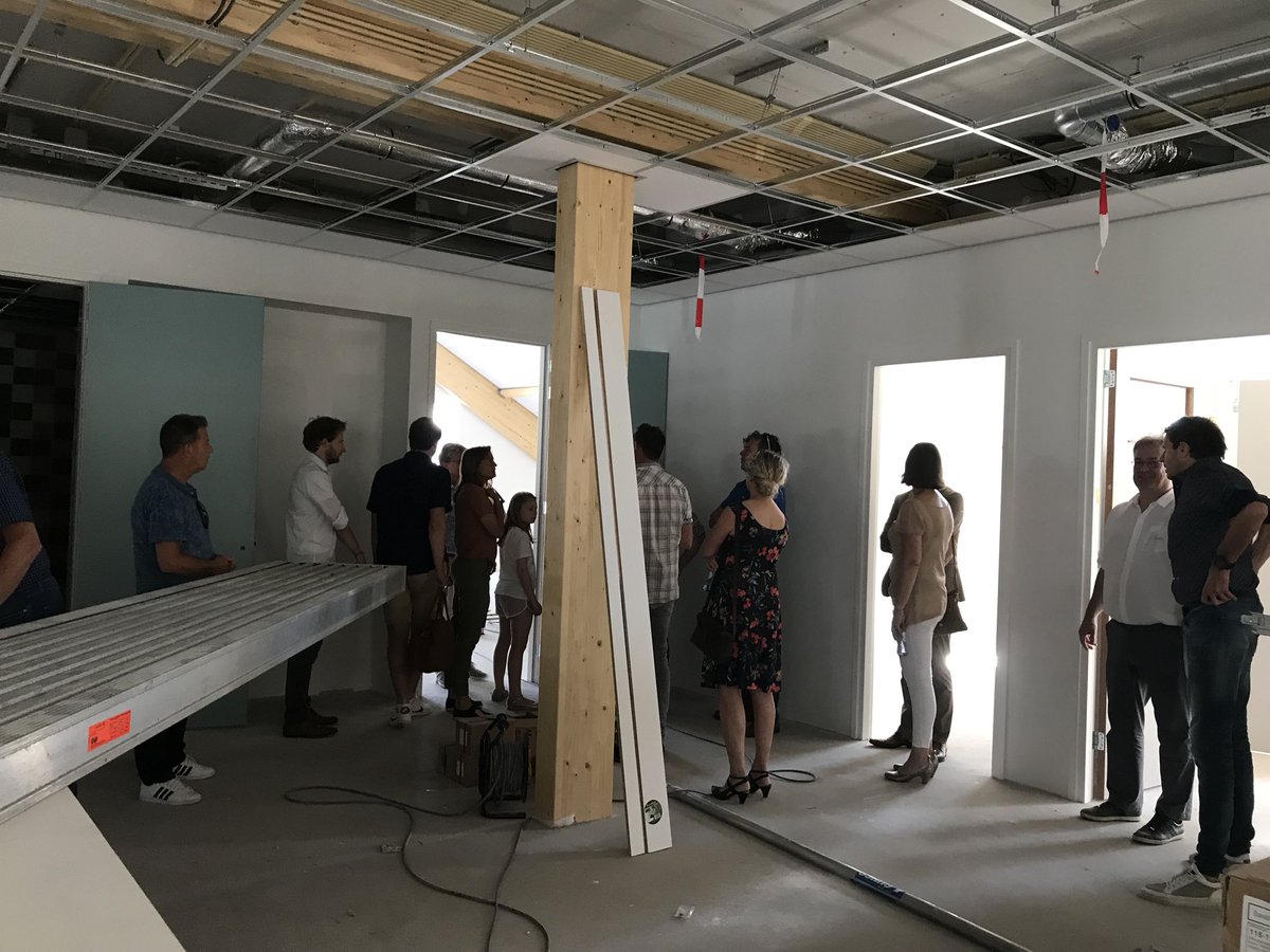 karinvanderpas's tweet image. Raad kaag en Braassem Bezoekt Brede school Hoogmade @Kaag_Braassem @gemeentenvdt