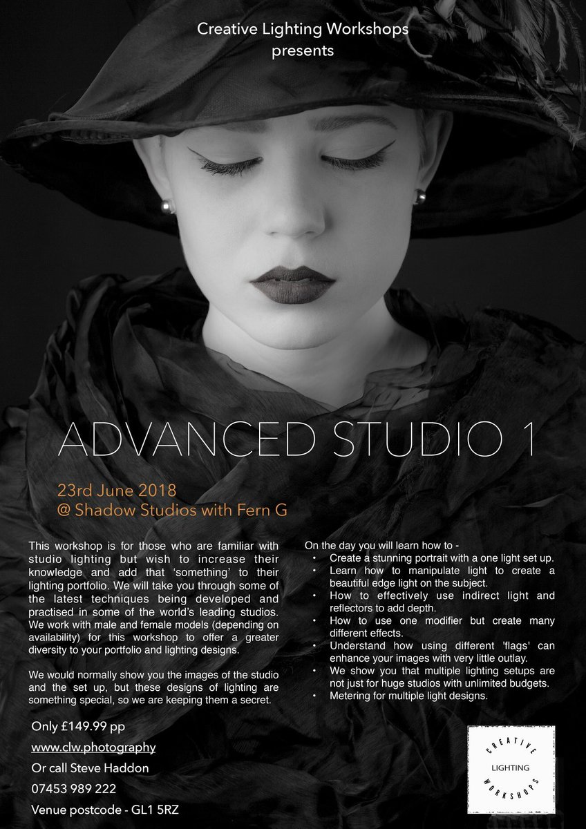 HaddonPhoto's tweet image. Great workshop to give you great new way to shoot portraits.