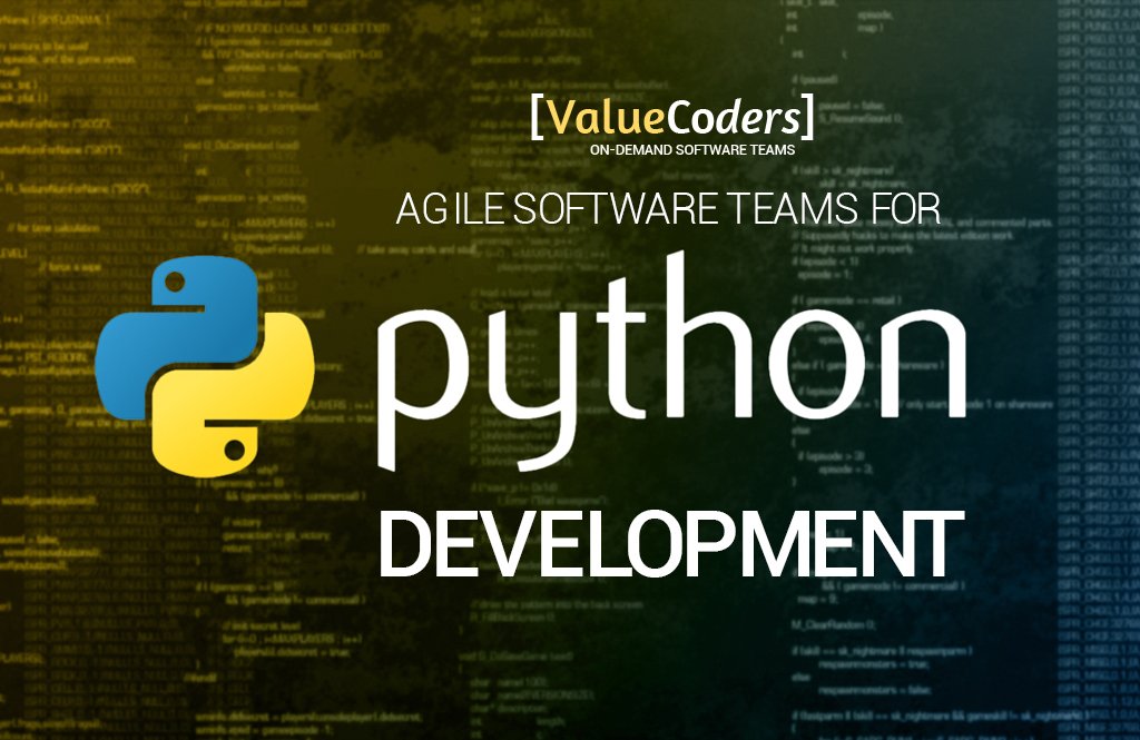 ValueCoders's tweet image. Want a Secure and Reliable Web application? Hire Python Developers from India for your commercial grade, mid-large scale projects. #pythondjangodevelopers #pythondevelopmentcompanies Contact Us: goo.gl/MQLGyx