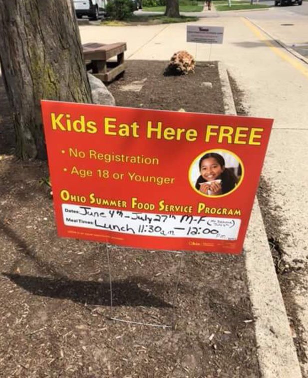 Thanks to <a href="/WRPantry/">Worthington Resource Pantry</a> Sam Hickman and Sydney Welter, who will be coordinating the Summer Lunch program at Kilbourne Middle School this summer.  10:30 a.m. to 12:15 p.m.. Summer Lunch is open to anyone up to age 18. No registration required. #ItsWorthIt