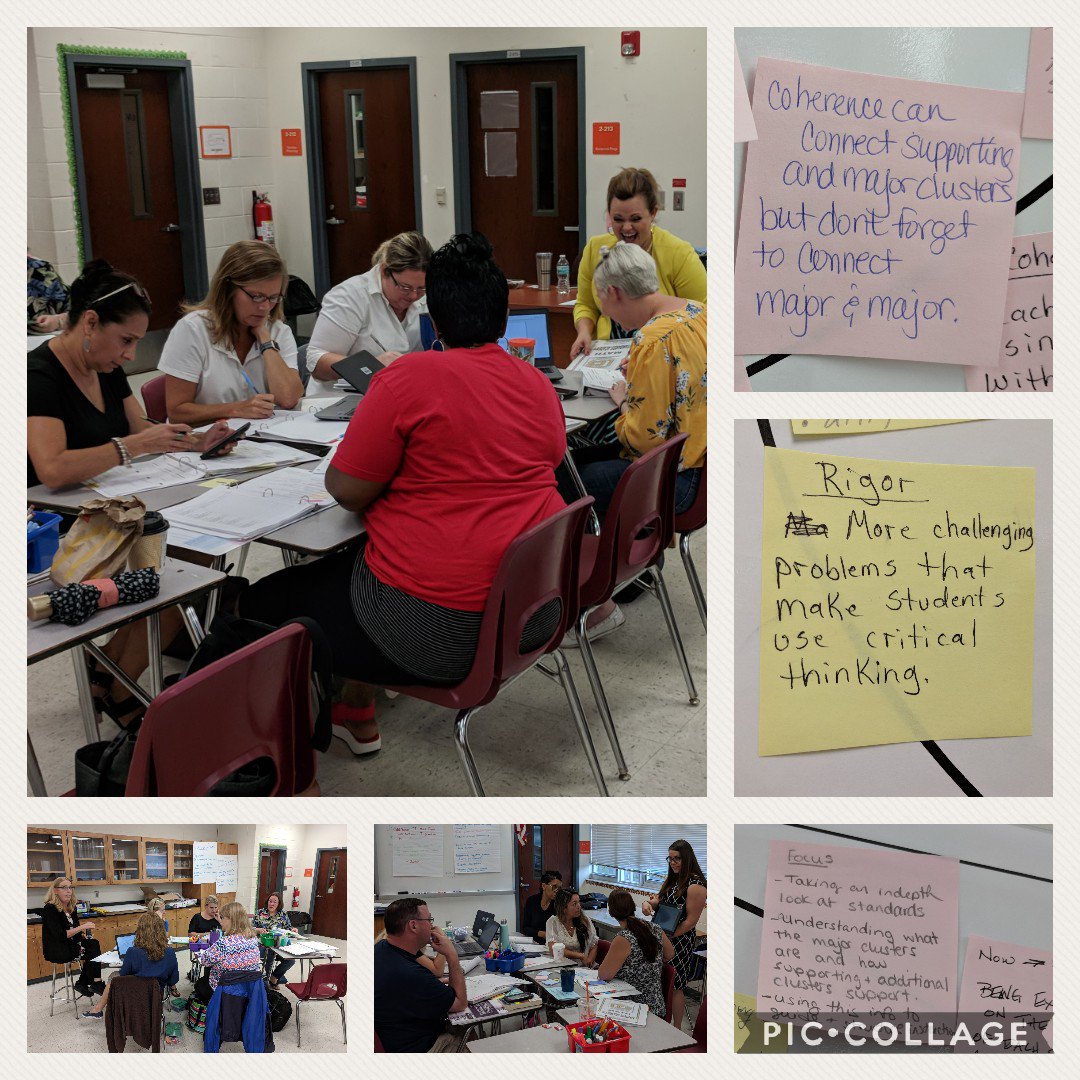ILS_Dave's tweet image. @lakeschools Grade 3-5 math teachers are planning units with the shifts in mind. Love the collaboration and think work of our teachers!! #thinkwork #StandardsAcademy @LakeLearns