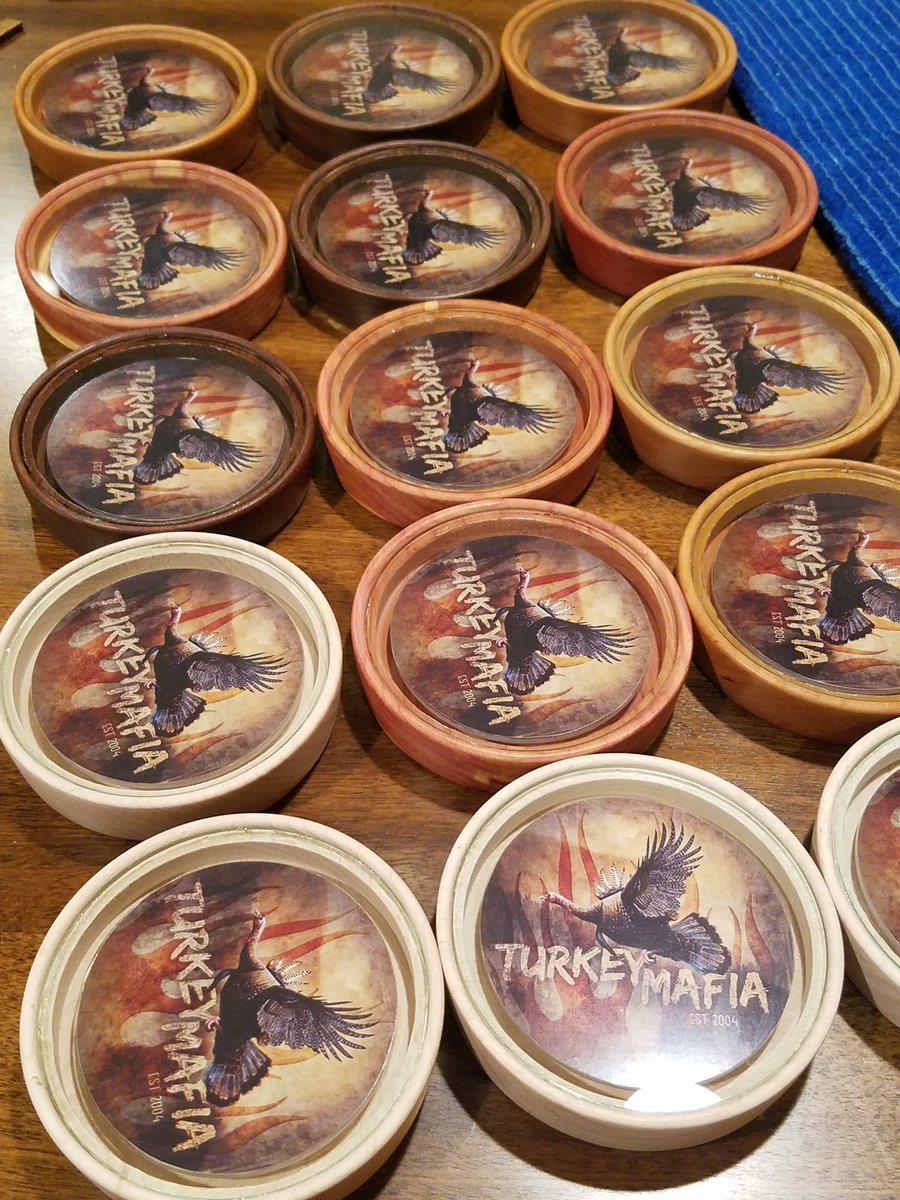 ridgerockercall's tweet photo. Just finished up a batch of calls for Turkey Mafia out of Pennsylvania. https://t.co/uOVuw8j8wn