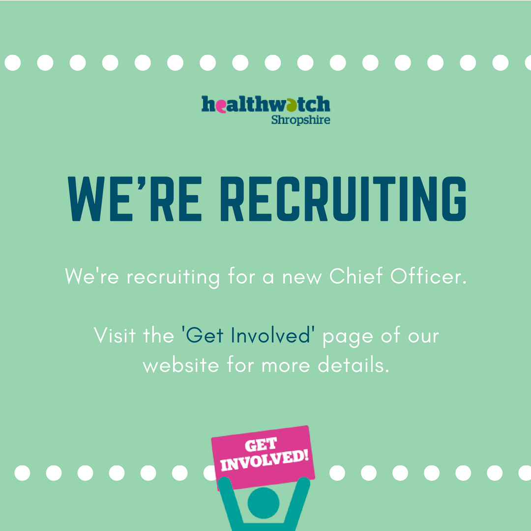 HWShropshire's tweet photo. Looking for a new and exciting role? 
We're looking for a new Chief Officer- closing date 14th June at noon

https://t.co/42shUGd5TE
#ludlowhour @LudlowHour https://t.co/1U3U84PkOX