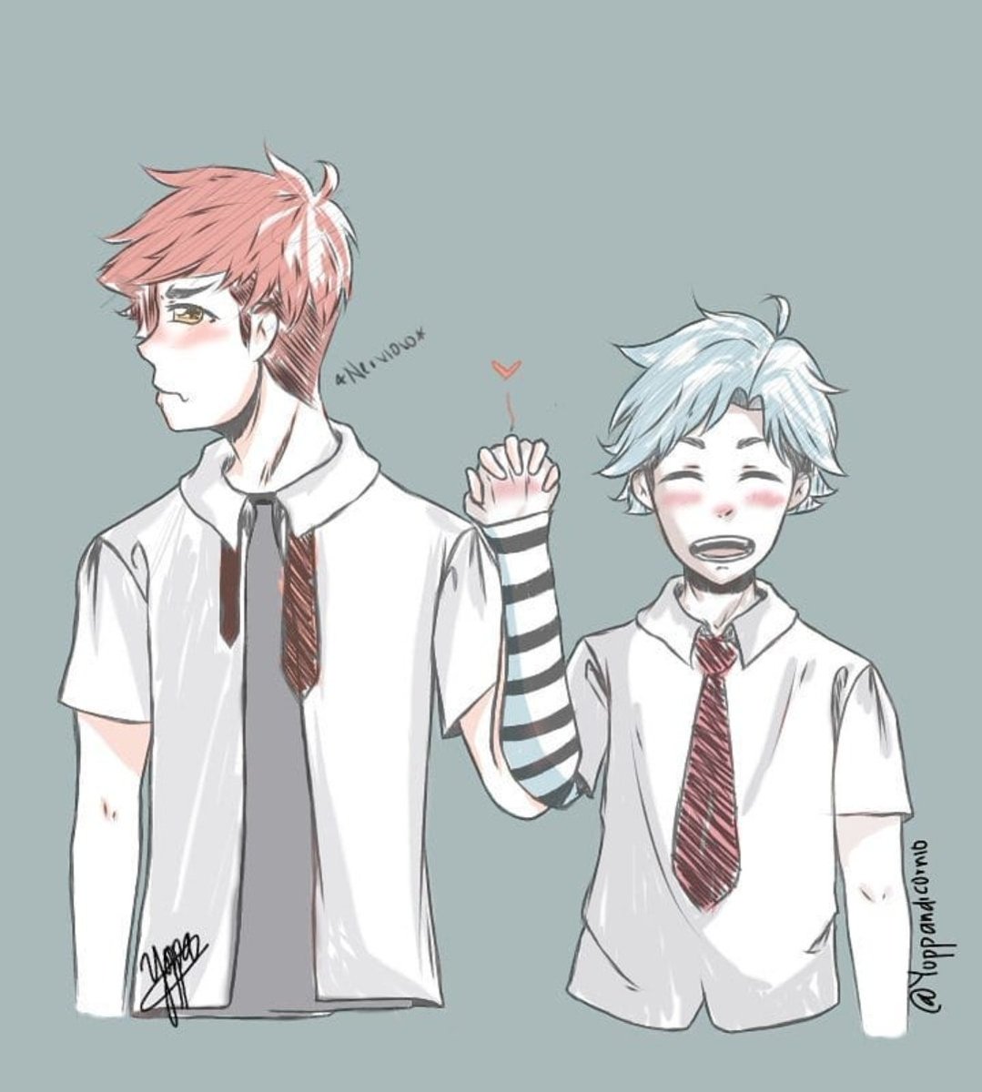 HaruIsLife's tweet photo. Esa...no me la vi venir...
Creditos a Yuppandicornio

#FNAFHS #Fon #foxyxbonnie #yaoi #ship https://t.co/eYRVUSqqMe