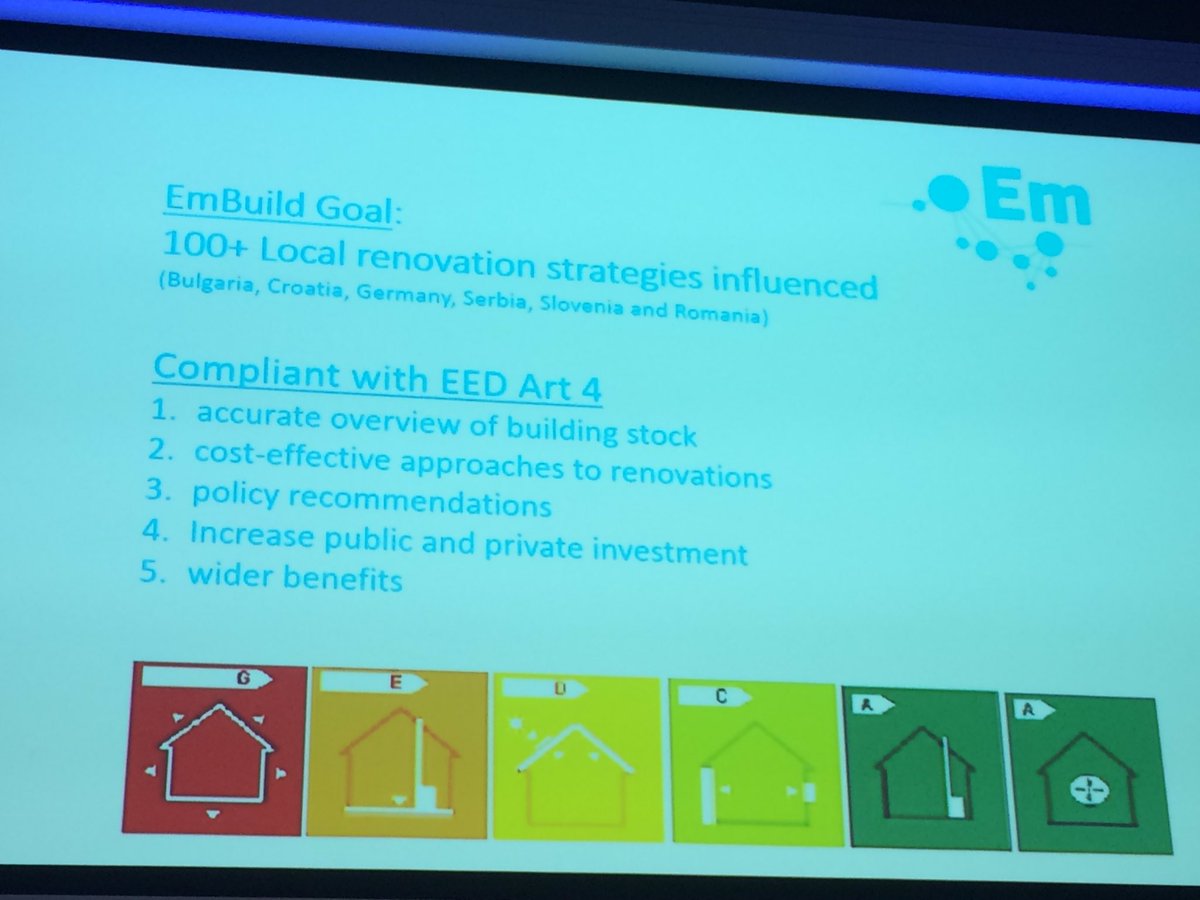 CelineC77's tweet image. @publenef starts where #EMbuild ends: from designing Long Term Renovation Strategies to #implementing them!
This is where benefits start...