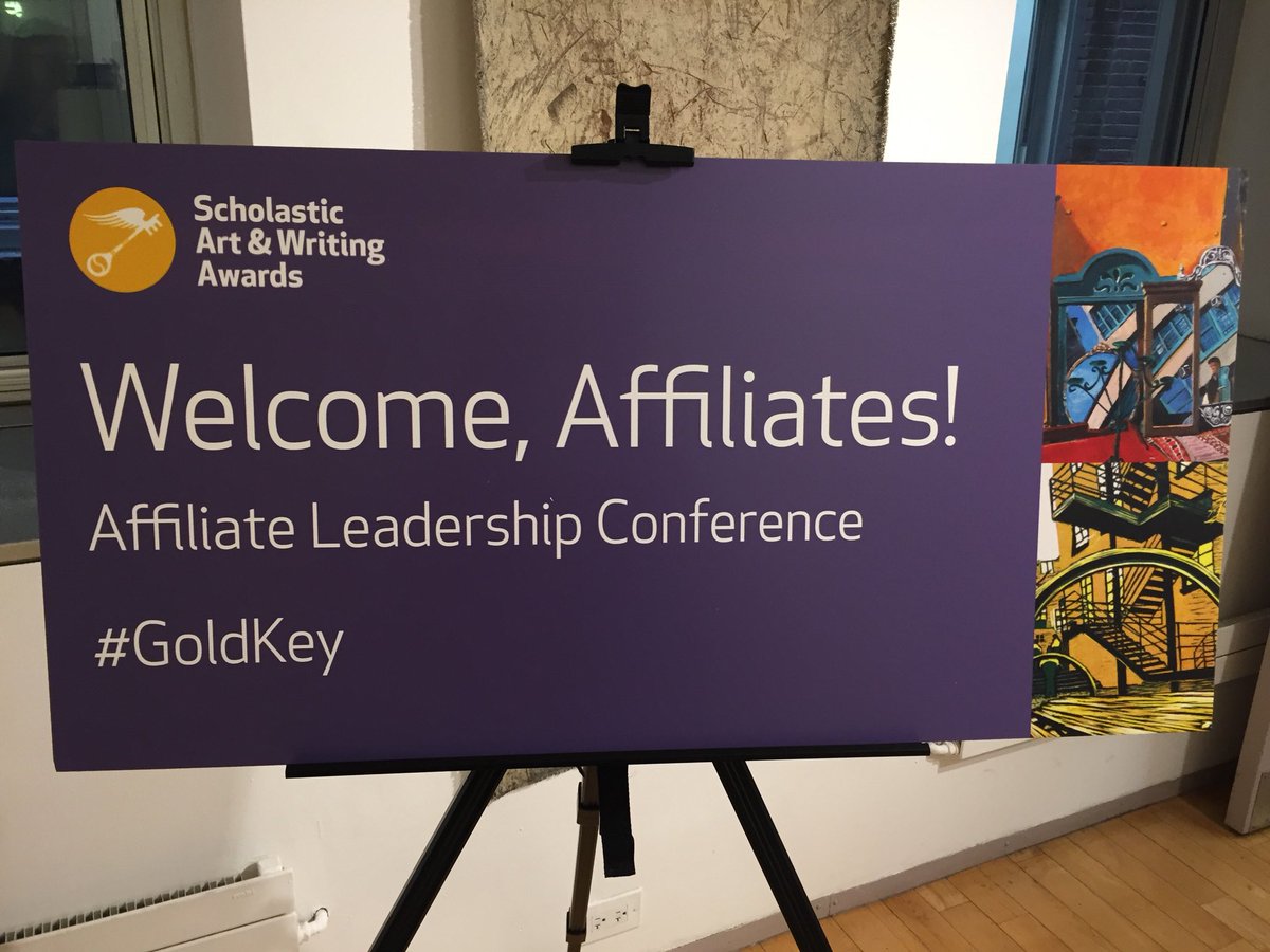 MAScholastic's tweet photo. Excited to kick-off the 2018 @artandwriting affiliate conference this morning at @PrattInstitute! Eager to learn from coordinators and program directors from across the country as we plan the 2019 @MAScholastic program 📚🎨🎭 https://t.co/K4DzRjNFH3