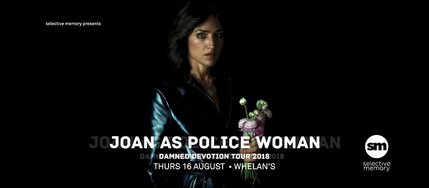 Following the release of Damned Devotion, <a href="/JOANPOLICEWOMAN/">JOAN AS POLICE WOMAN</a> is taking her captivating live show on the road! Catch her live in Dublin on Thursday, August 16!

Tickets on sale now ‣‣ buff.ly/2KPGVfB