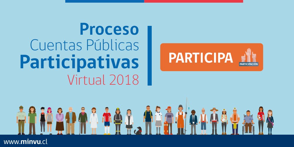 Minvu's tweet photo. ¡La #CuentaPública del Minvu es de tod@s! 
Ciudad, parques urbanos, ciclovías, inclusión en la ciudad.🏙️🏘️🚵‍♀️🌳
Participa con tus observaciones⤵️
https://t.co/Y1StZy4oQi https://t.co/dYbTtp21pX