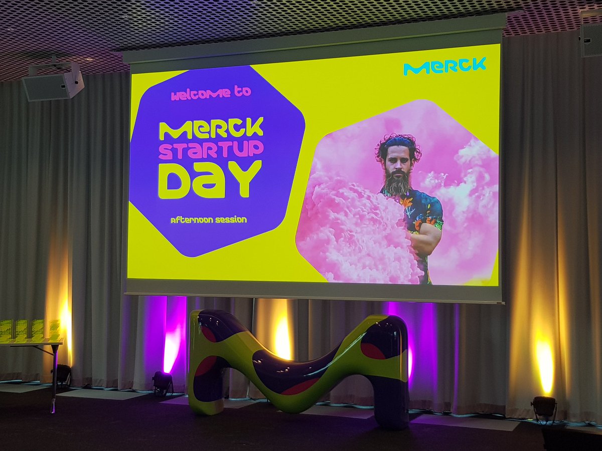 merckgroup's tweet photo. We are ready for the #MerckStartupDay: exciting pitches and keynotes are waiting for us. We will share some impressions here on Twitter! #AlwaysCurious https://t.co/hYsJQsHytb