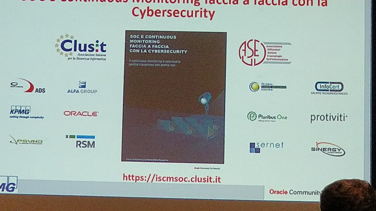 PSYNDch's tweet photo. What a good feeling when you open your mailbox and a customer is sending a photo from a conference that is mentioning your company: #ISCMSOC #SecuritySummit #RapportoClusit #Rome #Italy #Cybersecurity https://t.co/ssQnC7YfXO