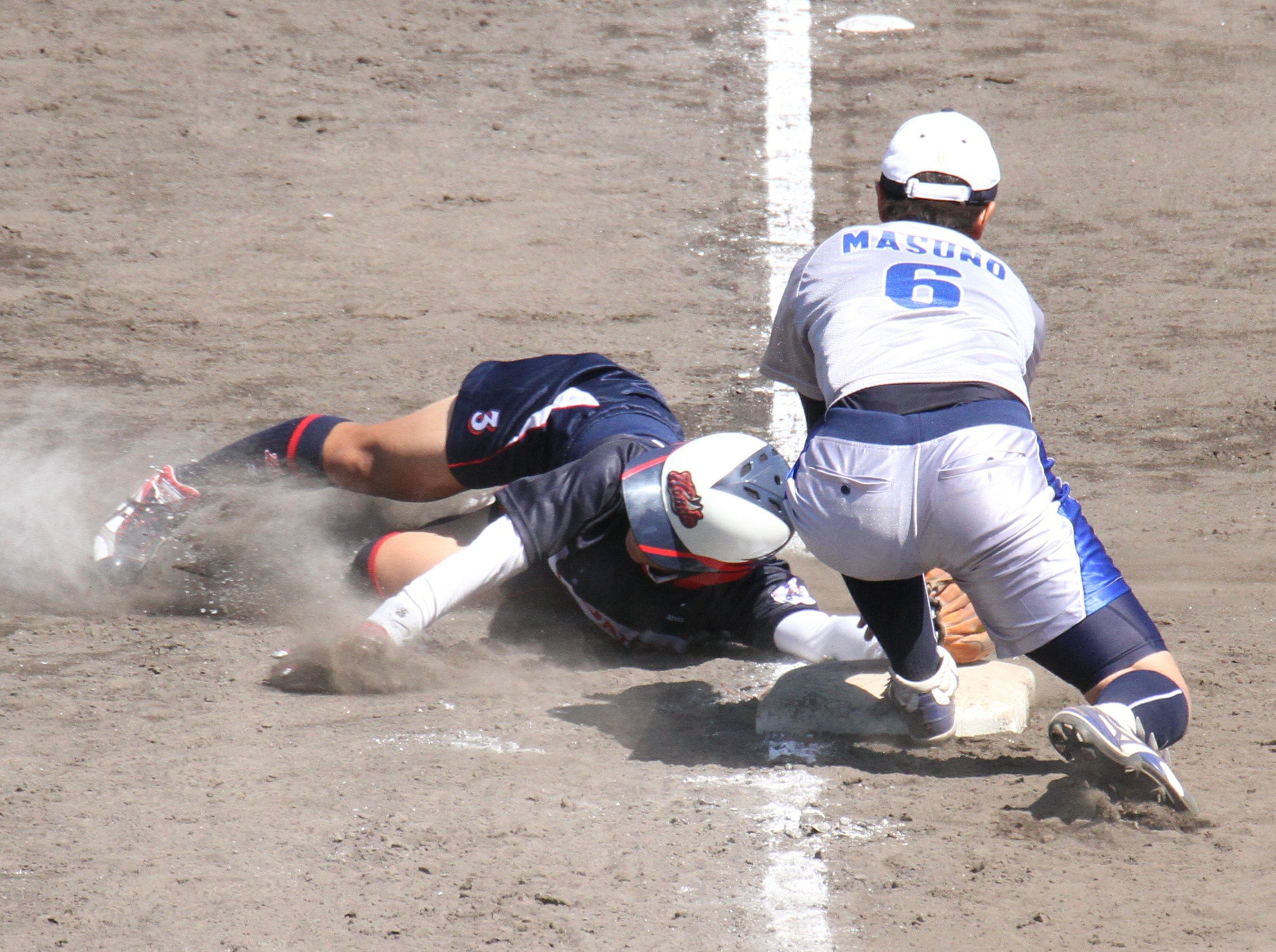 虹色ソフトボール ソフトボール情報 Al Twitter 日本女子ソフトボール 1部リーグ第5節 最終回 代走 大畑選手 セカンド後方フライから タッチアップを試みるが三塁でタッチアウト 惜しい 大畑成美 Honda 岐阜経済大学 東海商業高校 わかさスタジアム 日本