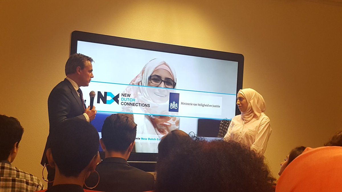 We were happy to attend New Dutch Connections #graduation ceremony! #SheMatters 🎓