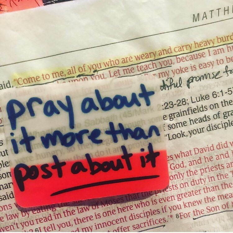 hfunkpalacios's tweet image. pray about it more than post about it
#selfnotes #MatthewEleven verse 28