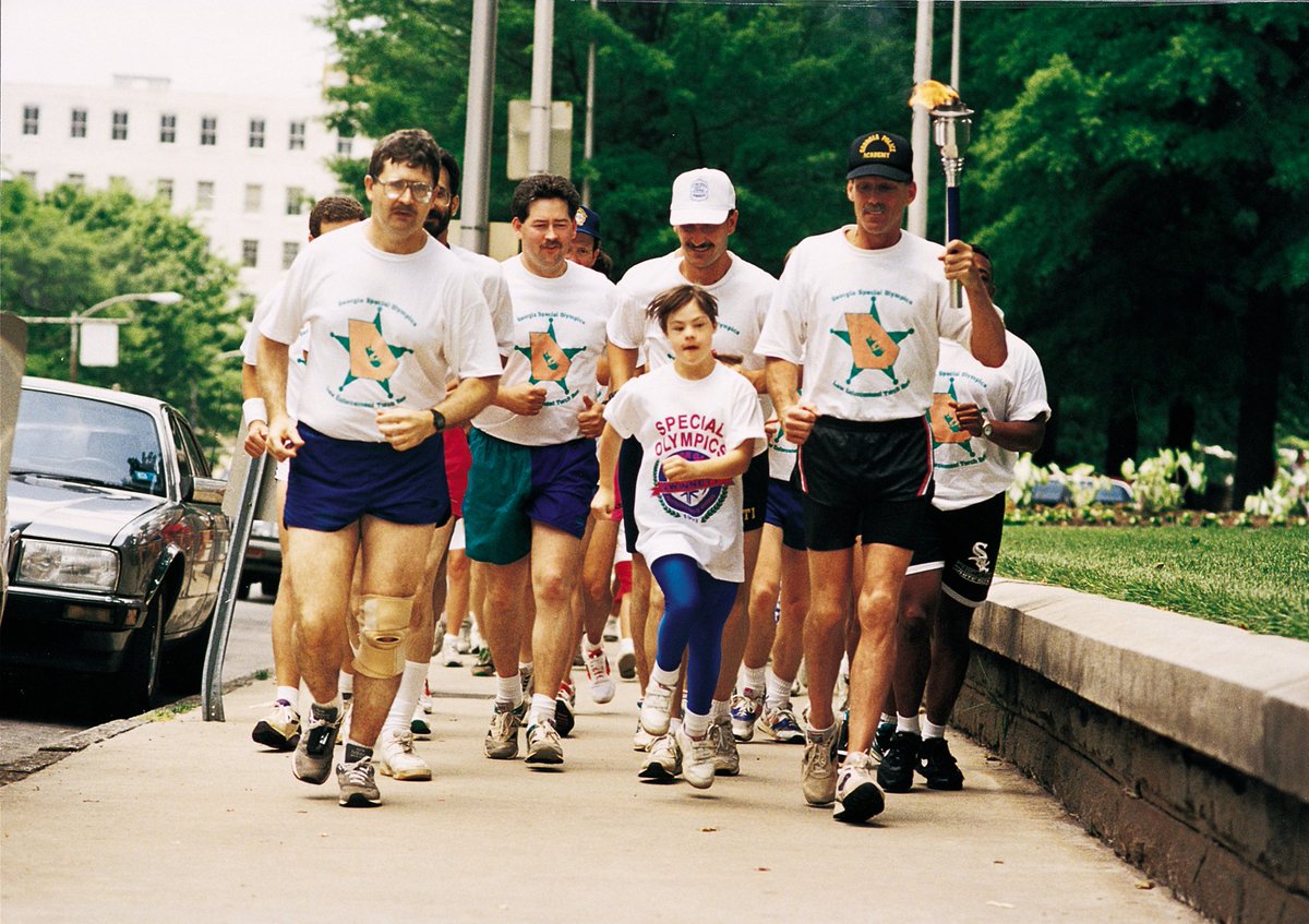 37 years ago this month, Chief Richard LaMunyon founds the 1st Law Enforcement Torch Run for Special Olympics in Kansas! 

Since then, <a href="/LETRforSO/">LETR</a> has become the largest grassroots fundraisers for our athletes all over the world! #SpecialOlympics50