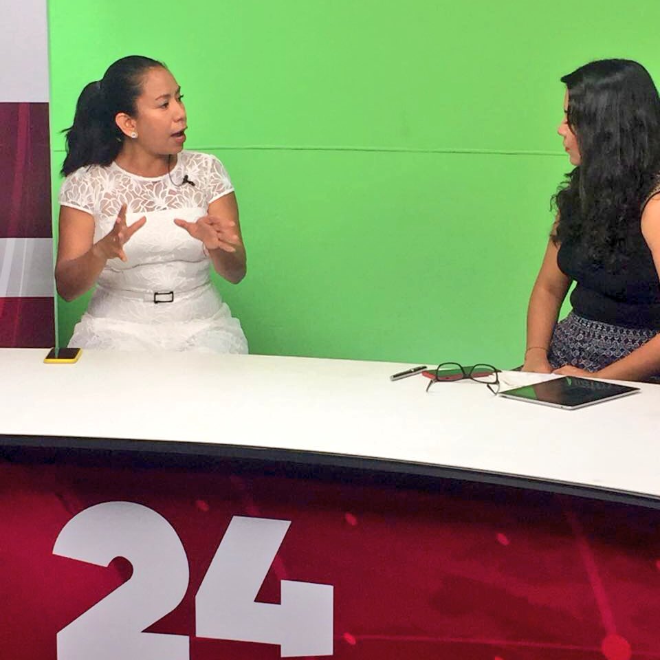 BlankAlmazo's tweet photo. Inicio el día atendiendo la invitación al noticiero @24_morelos dónde con @MichelleOnofre platicamos sobre los resultados e índices de pobreza en el estado https://t.co/j0e2XtPhnn