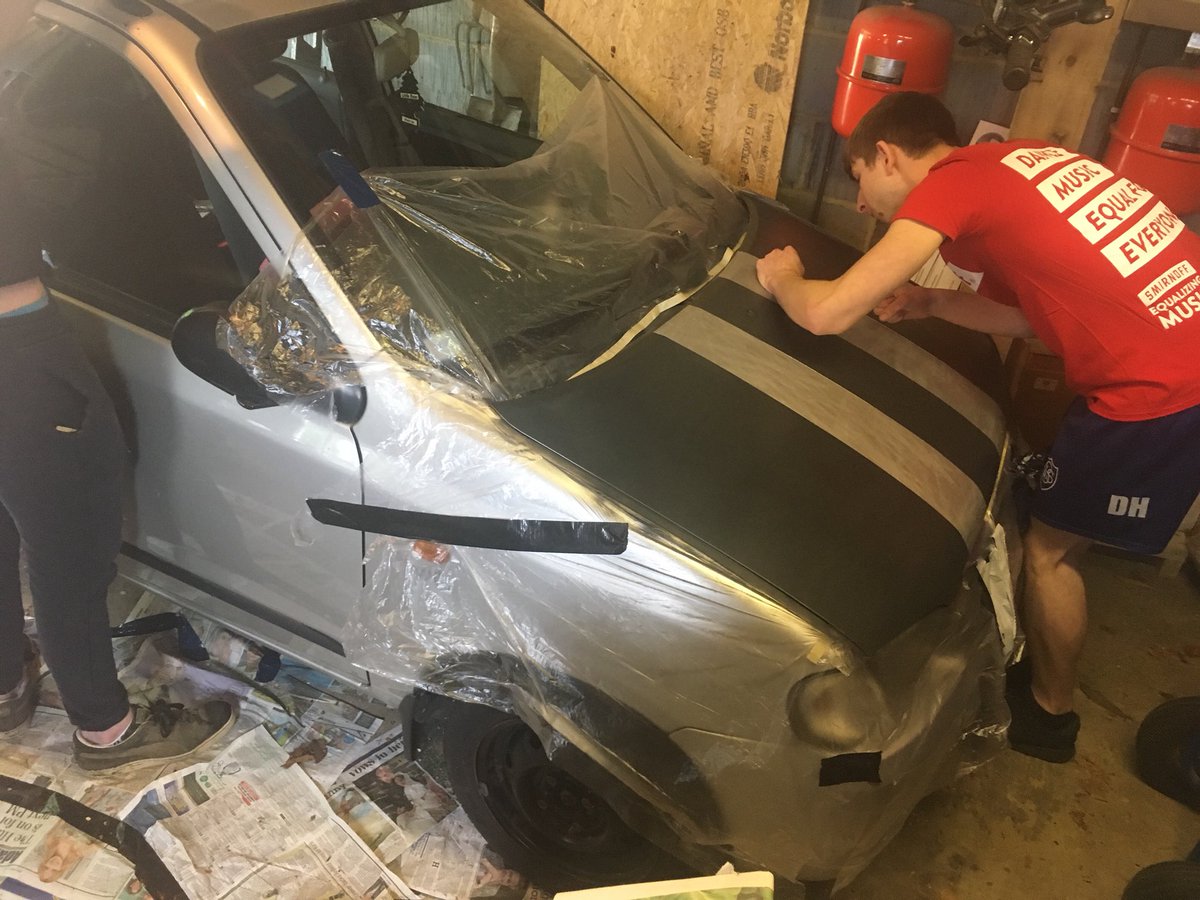 Only 8 weeks until the Mongol Rally starts 😱😱 and the car is starting to look great!! Visit our website to support and sponsor the team doing this for KYC!!!  www.knights youth centre.org.uk