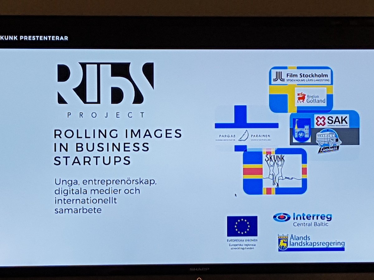 CentralBaltic's tweet photo. There are always a lot of outcome and #CBResults in our projects. Young people in @RIBSproject #Åland shared their experiences yesterday: FRIENDS, FUN, NEW PEOPLE, NEW PLACES, NEW INTERESTS. Really boosting entrepreneurship &amp; creativity - amazing project! #cp_ax @INTERREGTweets https://t.co/pZWIAEheK3