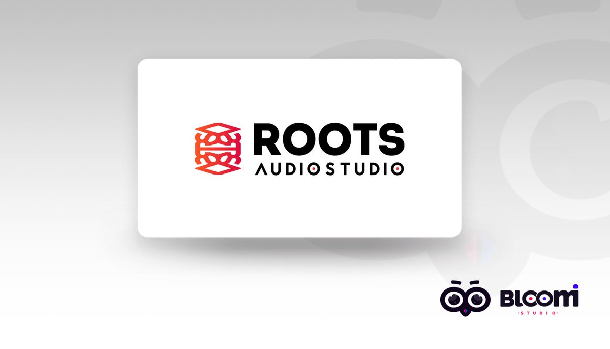 BloomiStudio's tweet image. Diseño de isologotipo realizado para Roots Audio Studio

#design #graphicdesign #logo #isologotipo