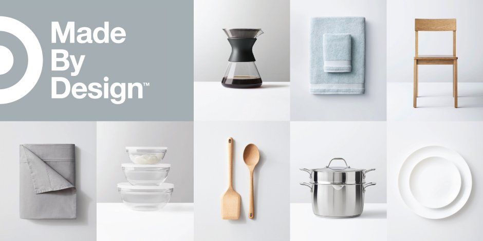 The things you use every day, elevated! Meet <a href="/Target/">Target</a>’s newest brand, #MadeByDesign. Every little detail is 👌. tgt.biz/j46lw