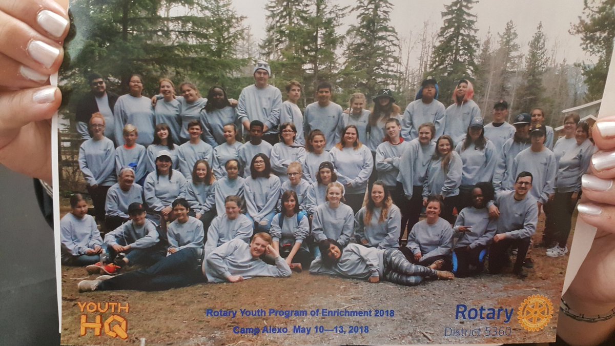 We are proud to have an opportunity to sponsor youth at Camp Alexo as part of Rypen. #Rotary #MakingaDifference #PEOPLEofACTION
