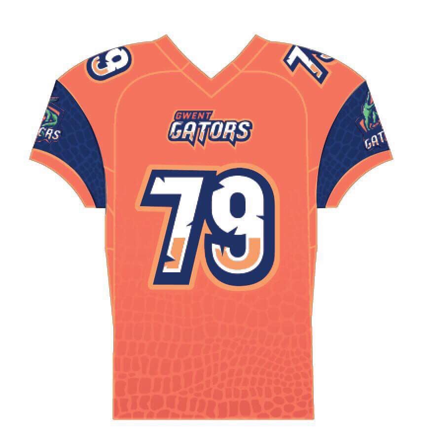 GwentGators's tweet photo. Plenty of discussion and debate amongst our team members with regards to the Gators playing jerseys.....here’s an early mock up to wet your appetite #orangeorblue #gogators #flagfootball https://t.co/Tt2ku2Iu5L