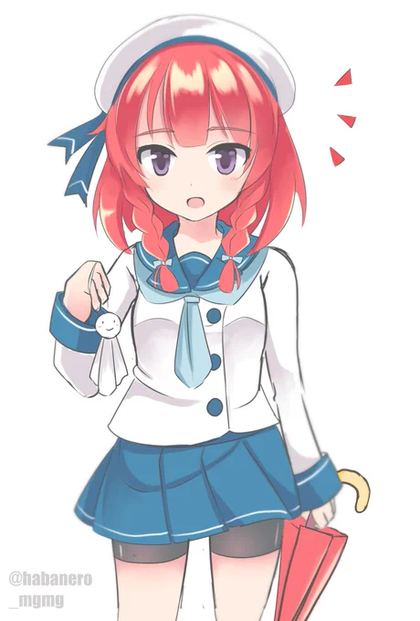 択捉ちゃんとてるてる坊主
#艦これ版深夜の真剣お絵描き60分一本勝負
#艦これ版真剣お絵描き60分一本勝負_20180606 