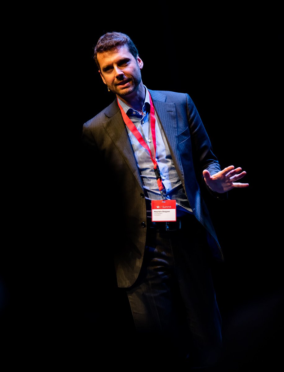 backbase's tweet photo. “Customer expectations are often set by players outside of your market” Maurizio Bolgiani of Corner Banca looks at an evolving banking industry https://t.co/KiCxsBqH5Z #BackbaseSummit https://t.co/g6EDWroBRs