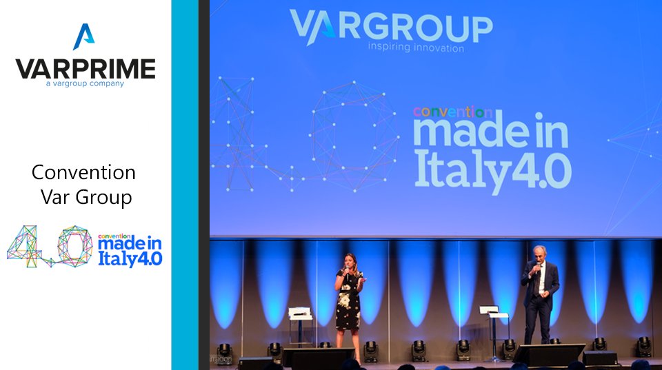 VarPrime's tweet photo. Leggi l'articolo di @ZeroUnoWeb dedicato alla Convention di @VarGroup e alla strategia Made in Italy 4.0. #ConventionVar #MadeInItaly40
https://t.co/12bAjYKEl2 https://t.co/qZ5yd99lv9