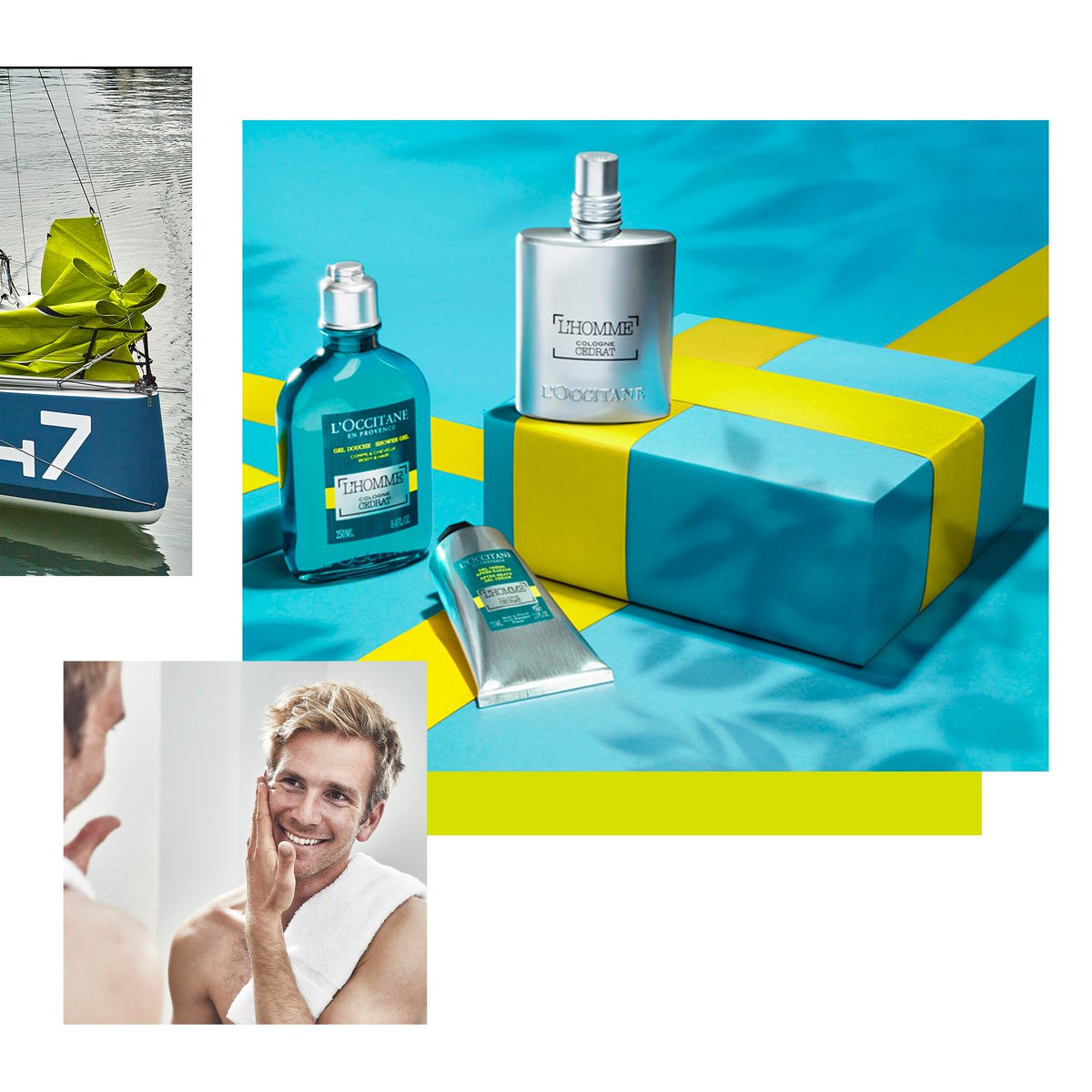 LOCCITANE_ME's tweet photo. إمنحي زوجكِ أو والدكِ إستراحة مليئة بالإنتعاش ليجدّدوا طاقتهم مع منتجات لوكسيتان ⛵
#LOccitane_me #LoveLOccitane #fathersday #Cedrat #beautyformen https://t.co/MDWmij95we