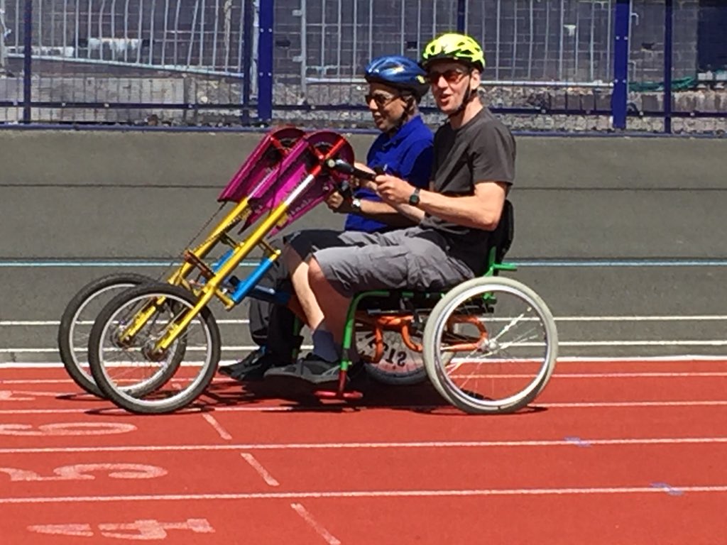WfACharity's tweet photo. A fantastic day here at Aldersley track ... thank you everyone who gas come along &amp; enjoyed cycling @WestMids_CA @AllForActivity @WVActive @MidlandMencapUK @stevemorganfdn @WWCLSFoundation ... so let’s now make Wolverhampton WFA happen!!! https://t.co/vGjk7CDVir