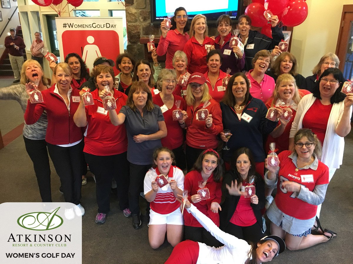GetMorePars's tweet photo. Thank you all for joining us in celebration of @womensgolfday at  @atkinsonresort What an AMAZING group of women  passionate about the game. Thank you Women's Golf Day for creating an opportunity for women and girls to connect! https://t.co/BDc0bXTIED