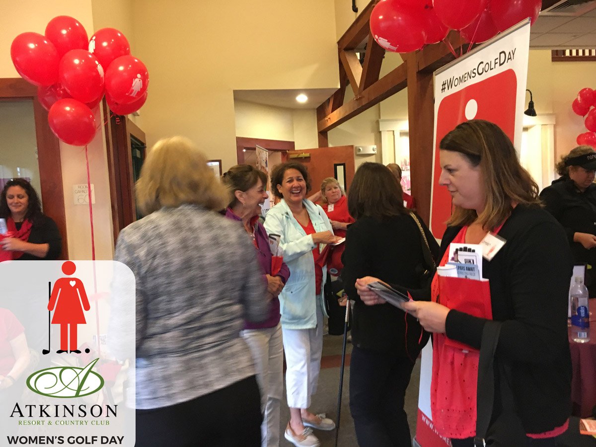 GetMorePars's tweet photo. Thank you all for joining us in celebration of @womensgolfday at  @atkinsonresort What an AMAZING group of women  passionate about the game. Thank you Women's Golf Day for creating an opportunity for women and girls to connect! https://t.co/BDc0bXTIED