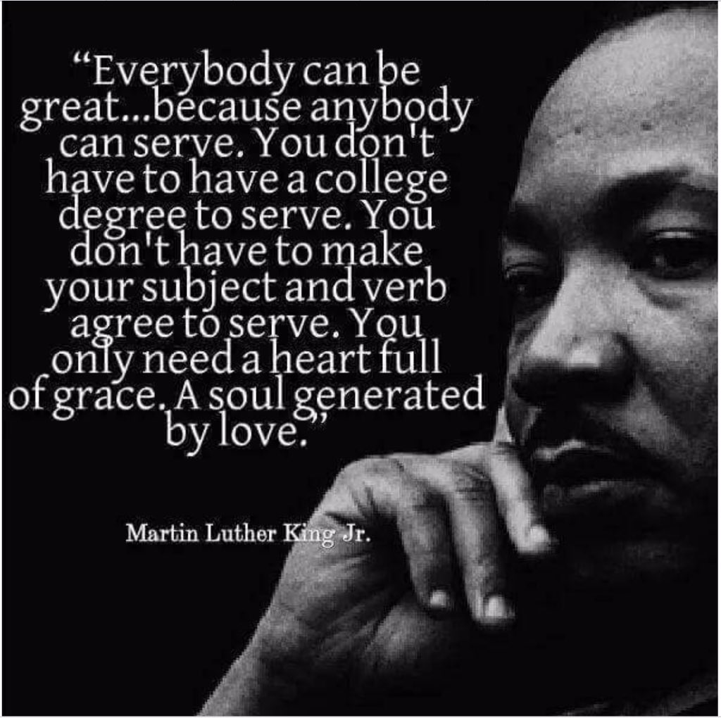 Remember, EVERYBODY can be great!!! 
#JCPDL #DeeperLearning #EquityMatters