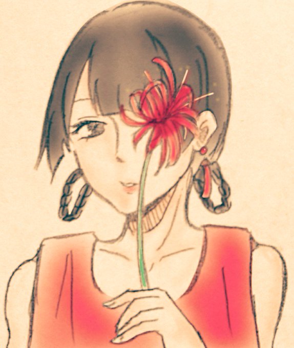 彼岸花のtwitterイラスト検索結果 古い順