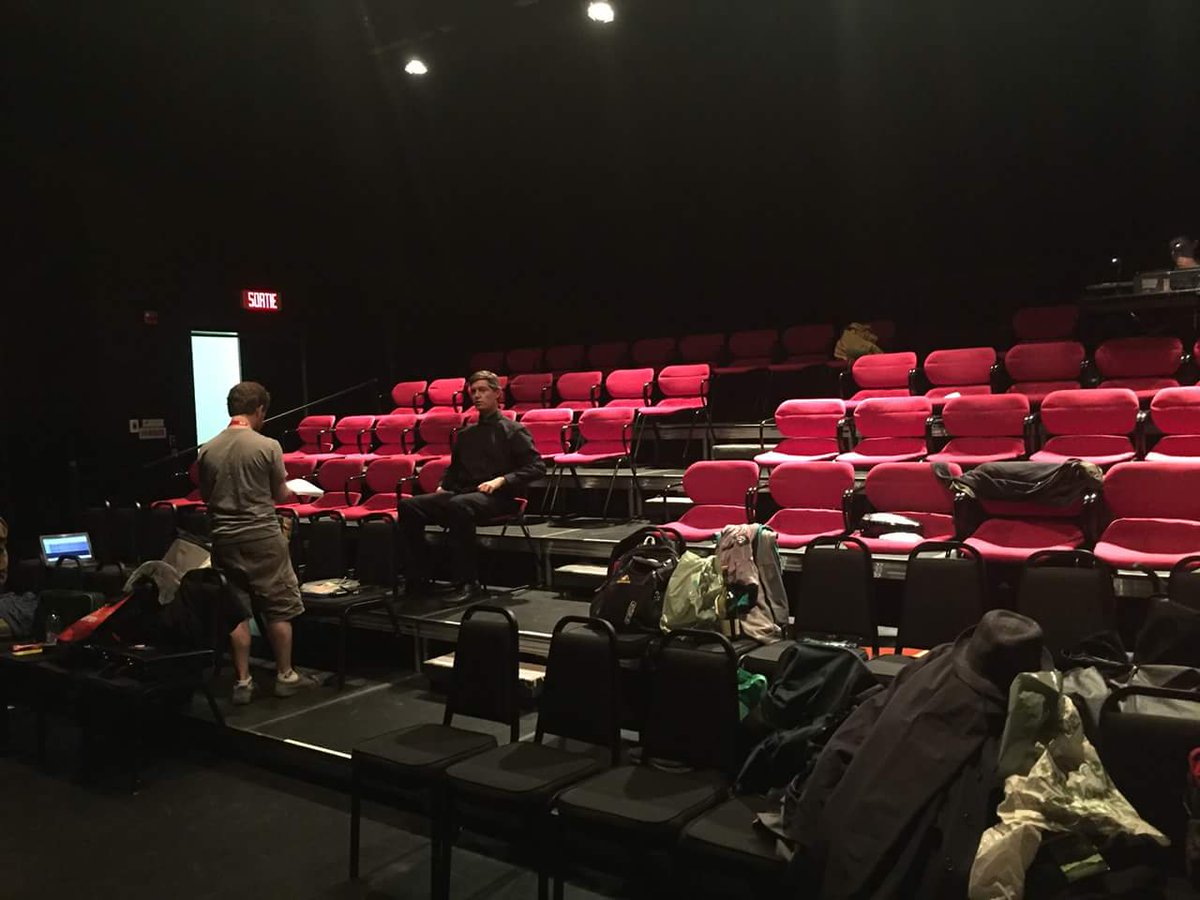 cynicaldogprod's tweet photo. Tech last night. #ponties #mtlfringe #fringebuzz https://t.co/5lbcS0MnKy